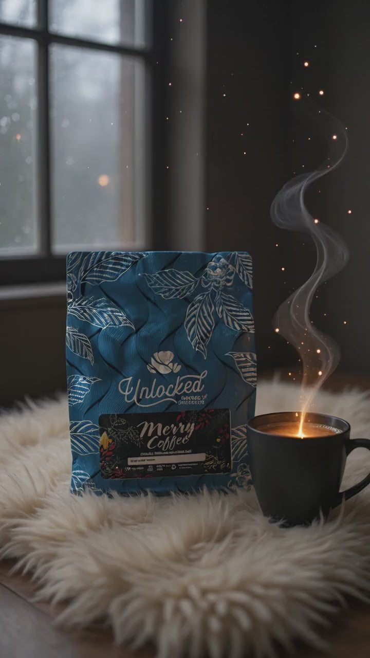 
                  
                    Load and play video in Gallery viewer, Merry Coffee- Holiday Blend
                  
                